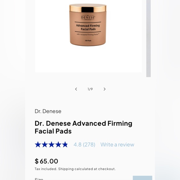 Dr. Denese Advanced Firming Facial Pads -100 pads - Picture 4 of 4